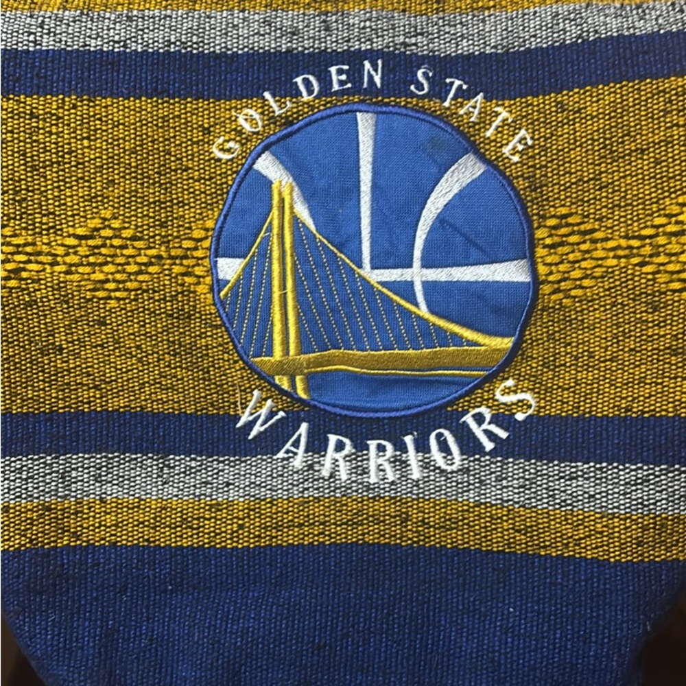 Golden State Warriors Blue and Gold Backpack
